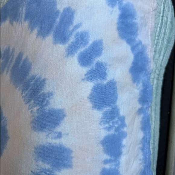 Simply Southern Blue and White Tie-Dye Tee - Picture 3 of 10